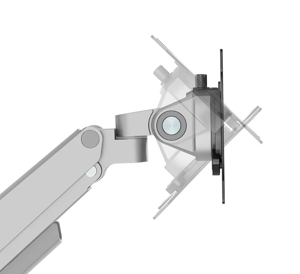 Neomounts  DS70-250SL1 Neomounts NEXT Slim Desk Mount, single display (topfix clamp/grommet), silver