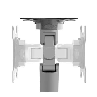 Neomounts DS70-250SL2 Neomounts NEXT Slim Desk Mount, double display (topfix clamp/grommet), silver