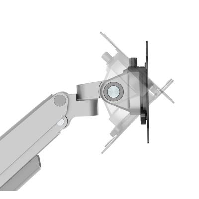 Neomounts DS70-250SL2 Neomounts NEXT Slim Desk Mount, double display (topfix clamp/grommet), silver