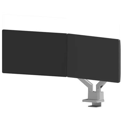 Neomounts DS70-250SL2 Neomounts NEXT Slim Desk Mount, double display (topfix clamp/grommet), silver