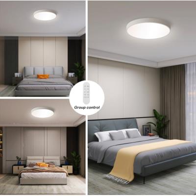 IMMAX NEO LITE SEMPLICI SMART stropní svítidlo 40cm 36W 2736 lm, s podporou BEACON, Wi-Fi, TUYA, bílé