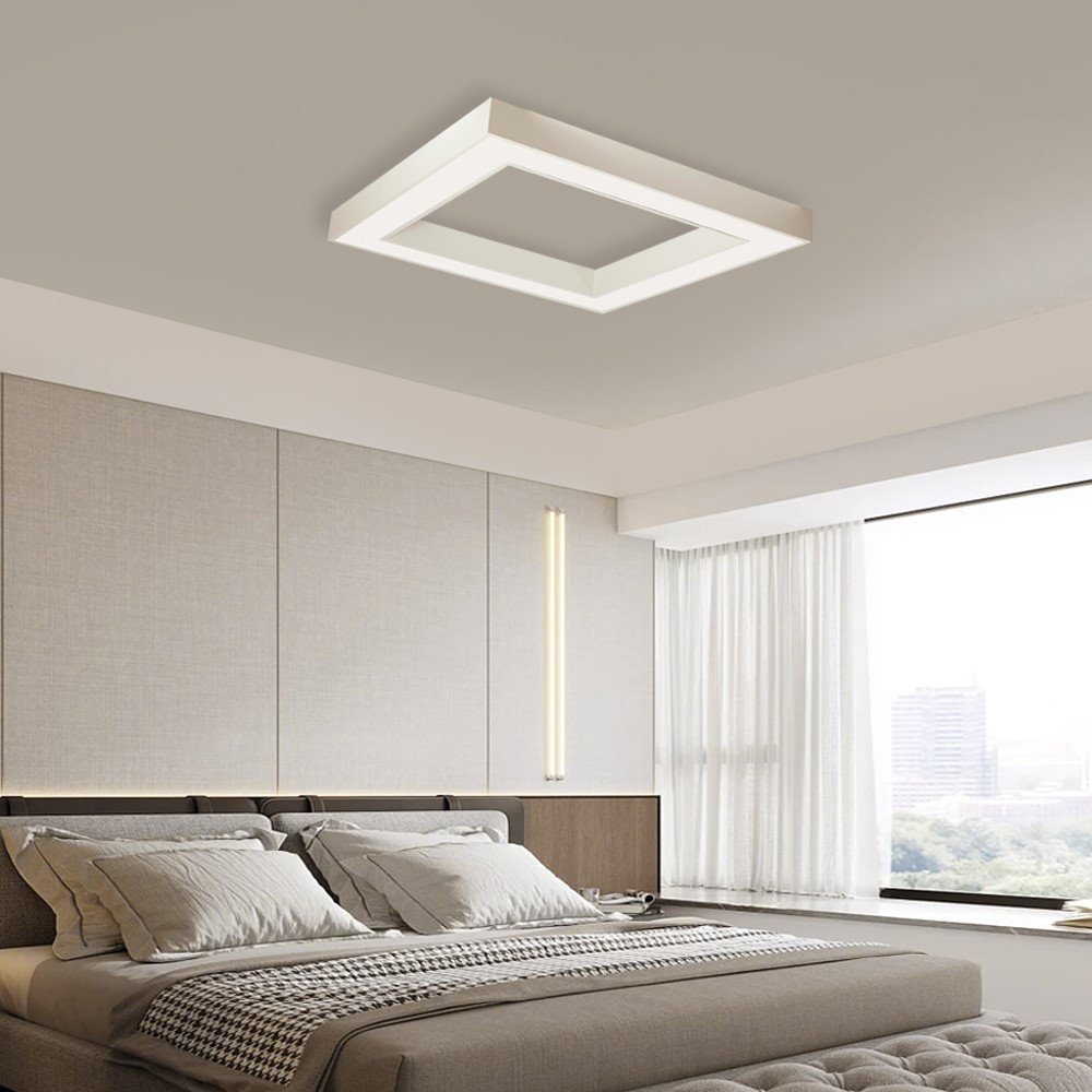 IMMAX NEO CANTO SLIM SMART stropní svítidlo 80x80cm 60W Zigbee 3.0, TUYA, bílé