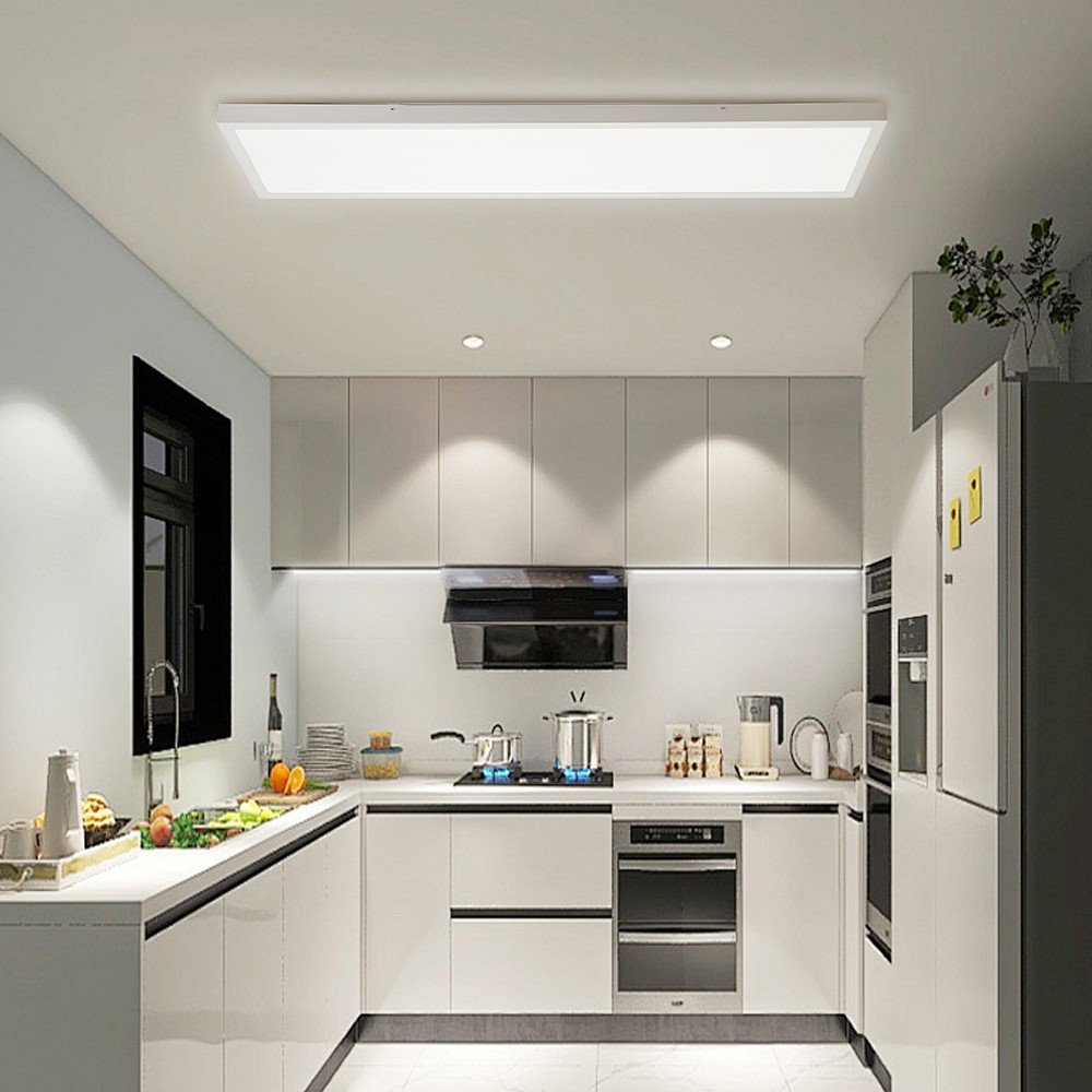 IMMAX NEO LITE FRAME SMART stropní svítidlo 120x30cm, IP44, CCT, s podporou BEACON, Wi-Fi, TUYA, bílé