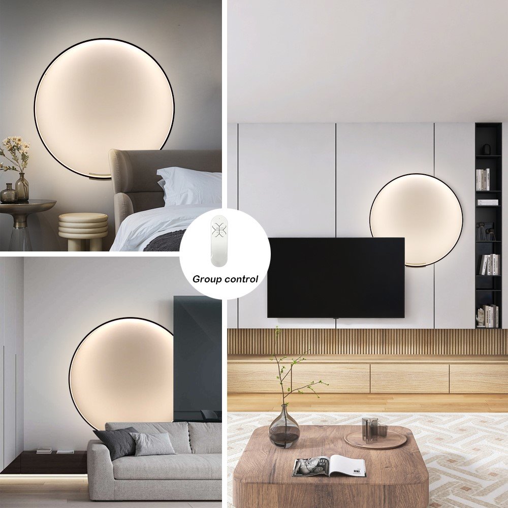 IMMAX NEO FINO SMART nástěnné + stropní svítidlo 80cm 50W 3420lm Zigbee 3,0 s DO, TUYA, černé