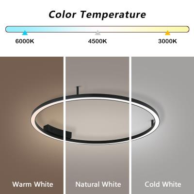 IMMAX NEO FINO SMART nástěnné + stropní svítidlo 80cm 55W 4285lm Zigbee 3,0 s DO, TUYA, černé