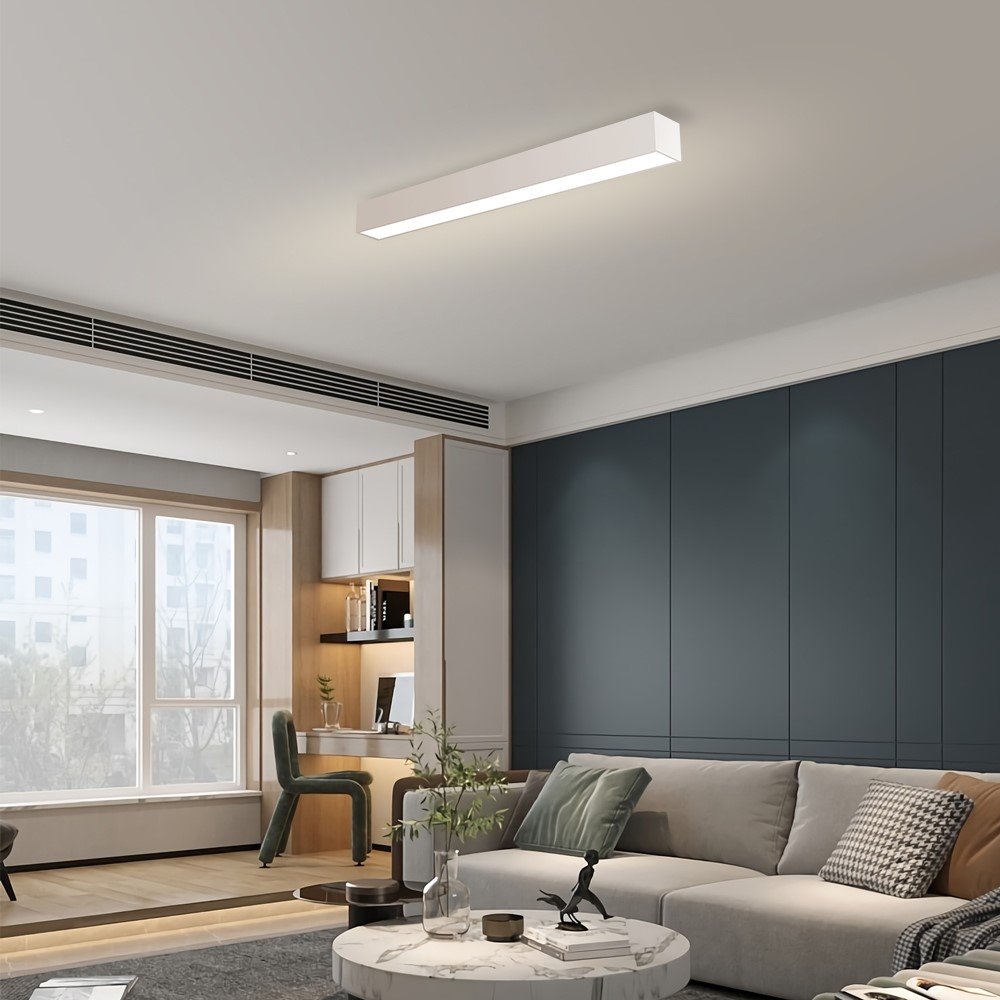 IMMAX NEO LITE LUNGO SMART stropní svítidlo 90cm 29W  2204lm, s podporou BEACON, Wi-Fi, TUYA, bílé