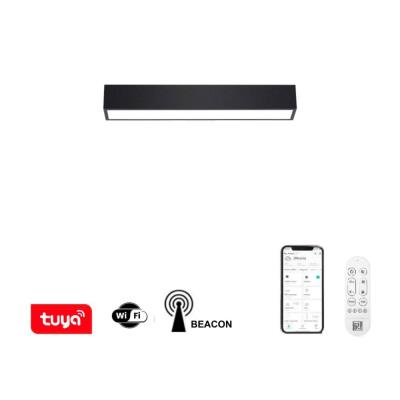 IMMAX NEO LITE LUNGO SMART stropní svítidlo 58cm 20W 1520lm, s podporou BEACON, Wi-Fi, TUYA, černé