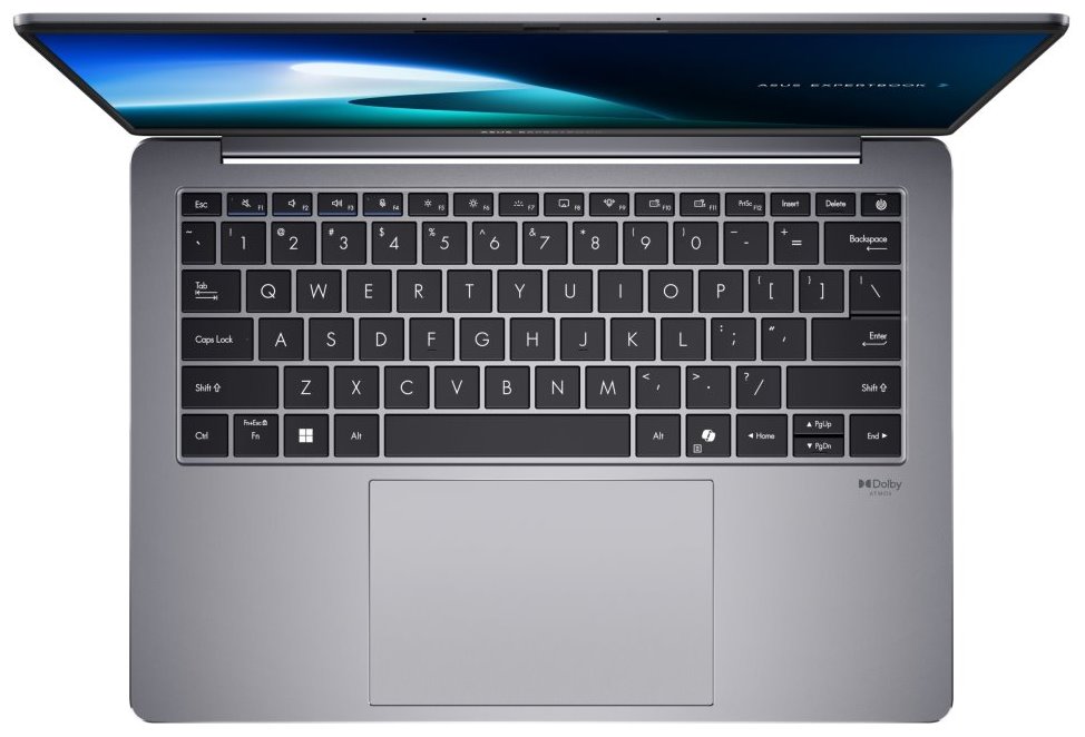 ASUS ExpertBook P5/ CORE ULTRA 7 258V/ 32GB DDR/ 1TB SSD/ Intel® Arc™/ 14"WQXGA,matný/ W11P/ šedý