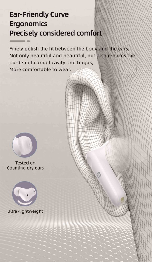 Swissten bluetooth anc sluchátka focus bílá