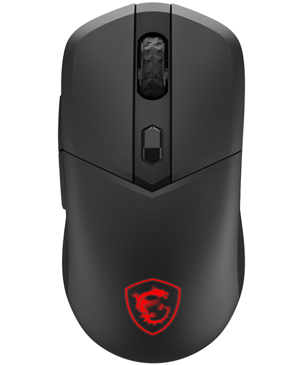 MSI herní myš VERSA 300 Elite Wireless/ bezdrátová/ 26.000 dpi/ 2,4GHz/ BT5.3/ USB/ RGB podsvícení/ 6 tlačítek