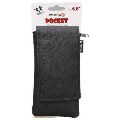 Swissten pouzdro pocket 6,8" černé