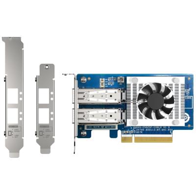 QNAP QXG-25G2SF-CX6   síťová karta 25GbE (2porty) PCIe karta; nízký profil; PCIe Gen4 x8
