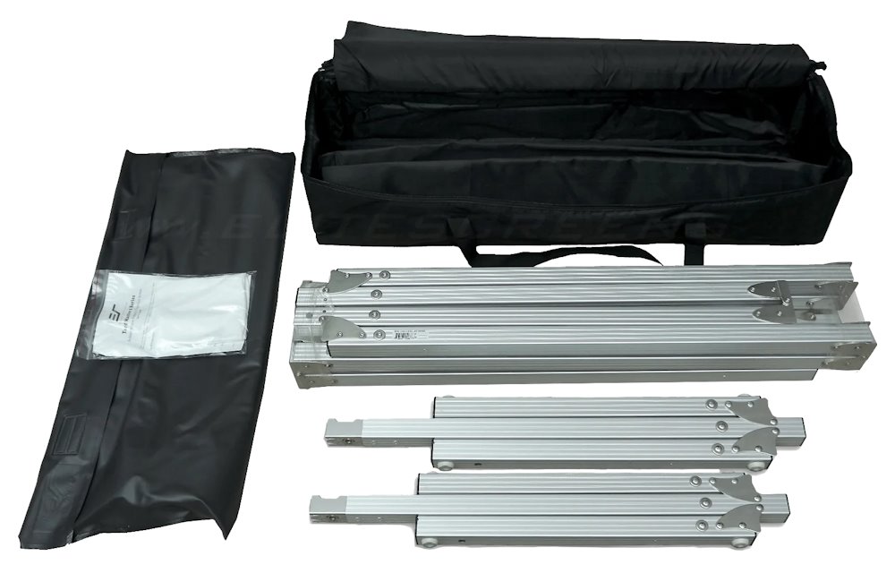 ELITE SCREENS plátno mobilní outdoor stativ 180" (457,2cm)/ 16:9/ 224×398,5cm/ hliníkový/ přední a zadní projekce