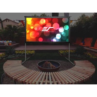 ELITE SCREENS plátno mobilní outdoor stativ 135" (342,9cm)/ 16:9/ 168,1×299cm/ hliníkový/ přední a zadní projekce