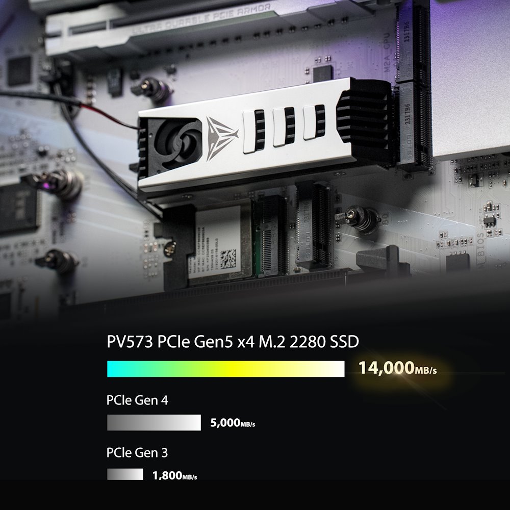 PATRIOT VIPER PV573 2TB SSD / Interní / M.2 PCIe Gen5 x4 NVMe / 2280 /