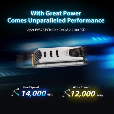 PATRIOT VIPER PV573 4TB SSD / Interní / M.2 PCIe Gen5 x4 NVMe / 2280 /