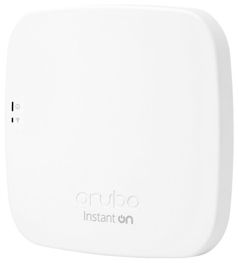 HPE Aruba Instant On AP11 (RW) Indoor AP with DC Power Adapter and Cord (EU) Bundle (R2W96A+R2X20A)