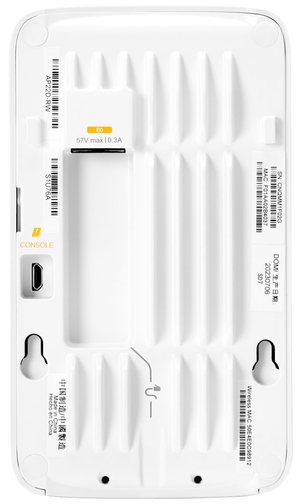 HPE Aruba Networking Instant On Access Point AP22D Bundle with PSU Dual Radio 2x2 Wi-Fi 6 (EU) AP22D