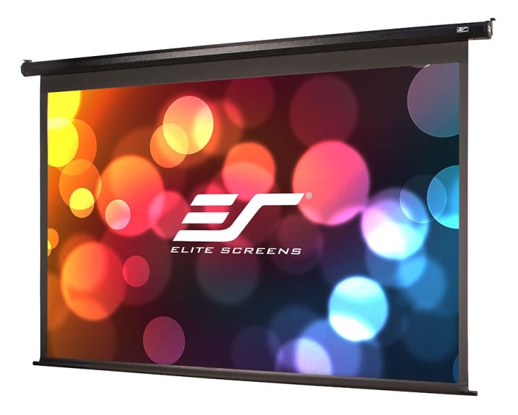 ELITE SCREENS plátno elektrické motorové 84" (213,4cm)/ 16:9/ 104,6×185,9cm/ gain 1.1/ case černý