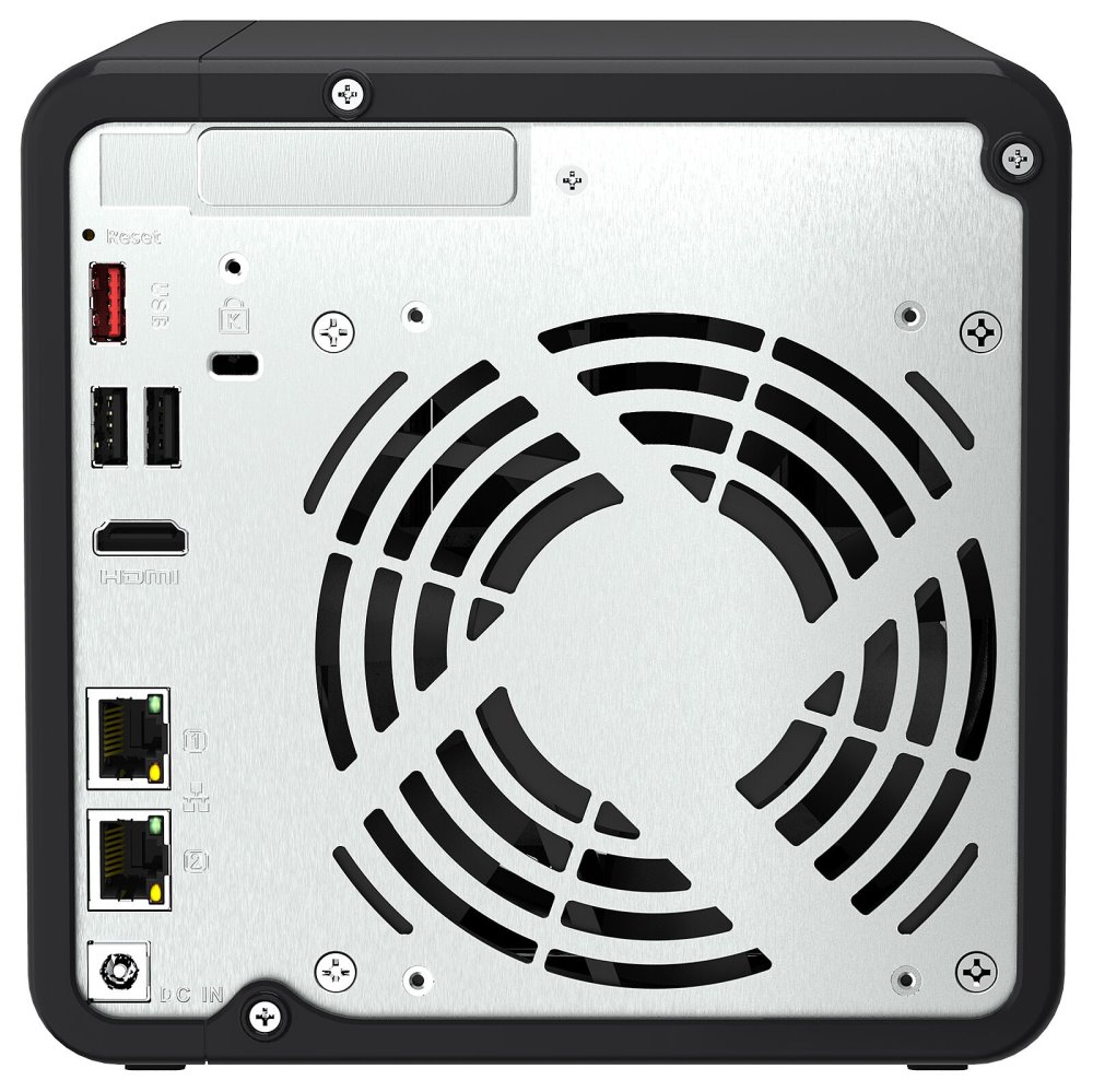 QNAP TS-464-8G   4x SATA, 8GB RAM, 4xSATA, 2x M.2 NVMe slot, 1xPCIe, 1xHDMI 4K, 2x2,5GbE, 4xUSB