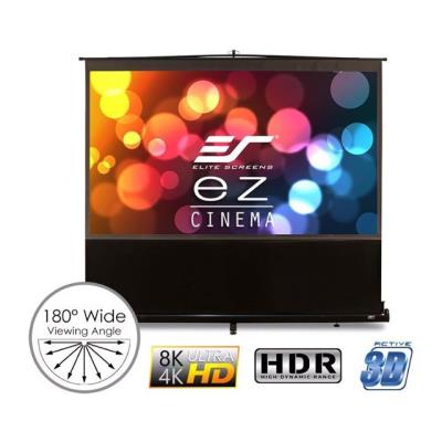 ELITE SCREENS plátno teleskopické od podlahy vzhůru 135" (342,9cm)/ 16:9/ 168,1×299cm/ gain 1.1/ case černý