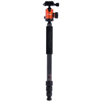 Rollei Stativ C5i Karbon/ 22610/ Zátěž 8kg/ Vytažený 157,5 cm/ Karbon/ Oranžový