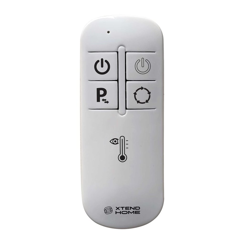 Xtend Home topný infra panel, bezrámový, 580W, 230V, bílý, Wi-Fi, Tuya