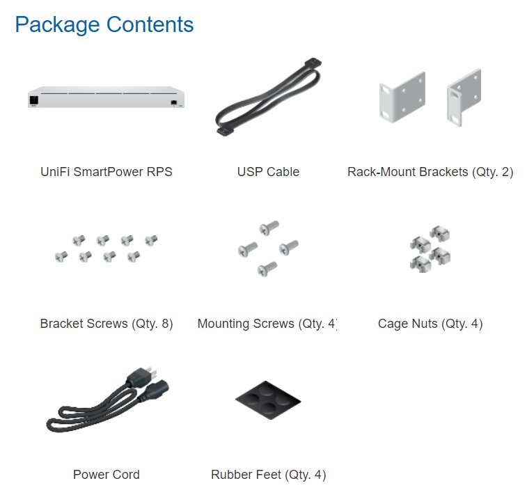 ROZBALENÉ - Ubiquiti UniFi SmartPower Redundant Power System