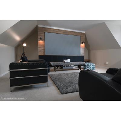 ELITE SCREENS plátno v pevném rámu 110" (279,4cm)/ 16:9/ 137×243,6cm/ gain 1.2/ CineGrey 3D/ bezrámové