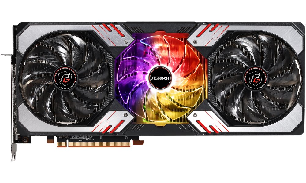OPRAVENÉ - ASROCK AMD Radeon RX 6800 XT Phantom Gaming 16G OC / 16GB GDDR6 / PCI-E / 1x HDMI / 3x DP / ARGB LED