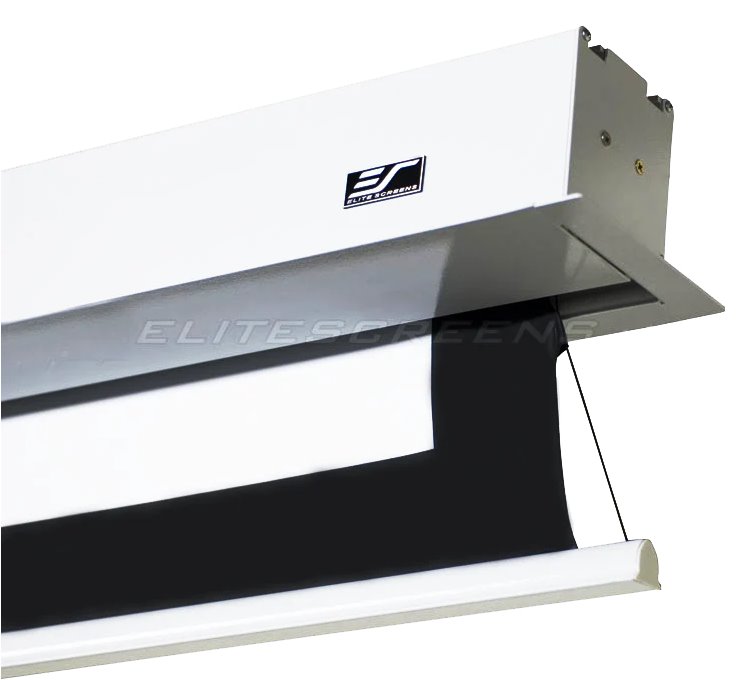 ELITE SCREENS plátno elektrické motorové stropní 135" (342,9cm)/ 16:9/ 168,1×299cm/ gain 1.1/ 12" drop