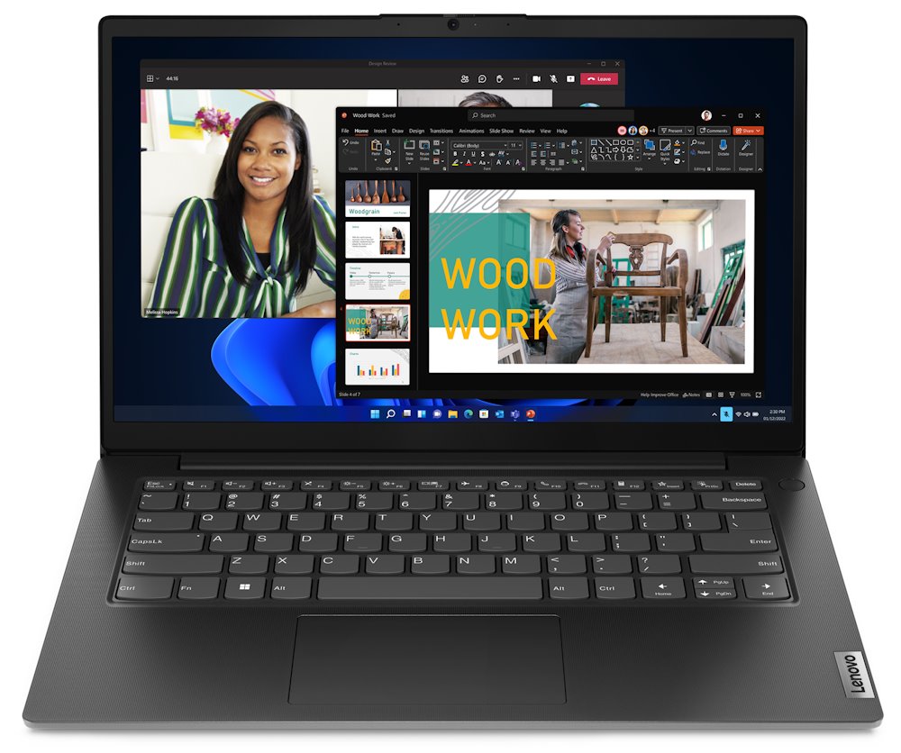 Lenovo V14 G4 AMN/ Ryzen 3 7320U/ 8GB DDR5/ 512GB SSD/ Radeon™ Graphics/ 14"FHD,matný/ W11H/ černý
