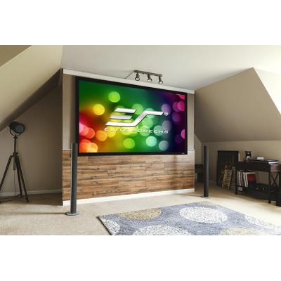 ELITE SCREENS plátno v pevném rámu 100" (254cm)/ 16:9/ 124,5×221,4cm/ gain 1.1/ rám černý 6cm