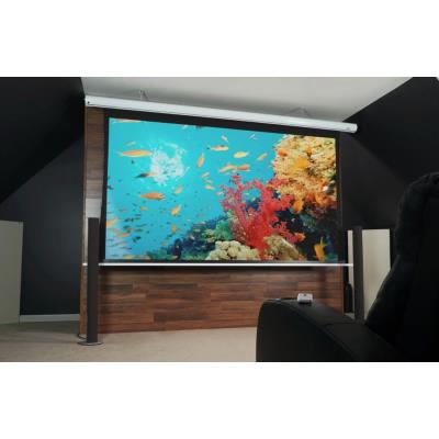 ELITE SCREENS plátno elektrické motorové 84" (213,4cm)/ 16:9/104,6×185,9cm/ hliníkový case bílý/24" drop/MaxWhite FG
