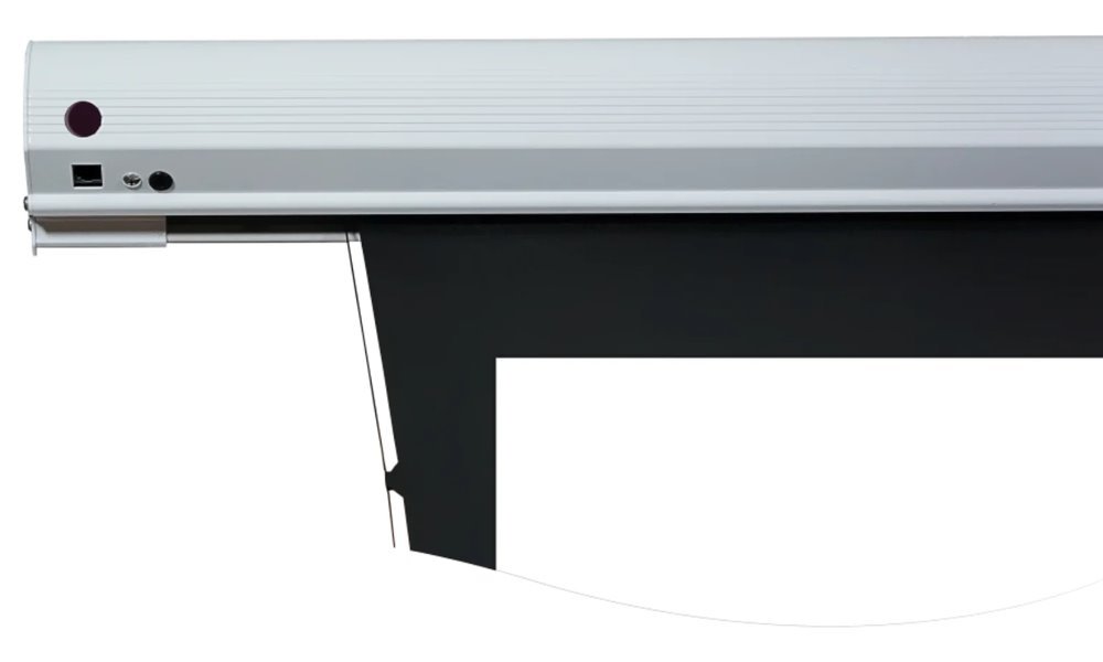 ELITE SCREENS plátno elektrické motorové 100" (254cm)/ 16:9/124,5×221,5cm/ hliníkový case bílý/24" drop/ MaxWhite FG