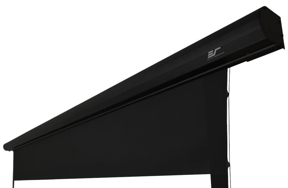 ELITE SCREENS plátno elektrické motorové 110" (279cm)/ 16:9/137,2×243,8cm/ hliníkový case černý/24" drop/MaxWhite FG