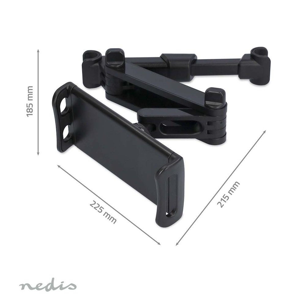 NEDIS držák tabletu do auta/ maximální velikost 12.5 "/ nastavitelný/ černý