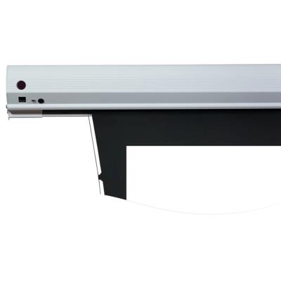 ELITE SCREENS plátno elektrické motorové 100" (254cm)/ 16:9/ 124,5×221,4cm/ hliníkový case bílý/ 24" drop/ Acoustic 4K