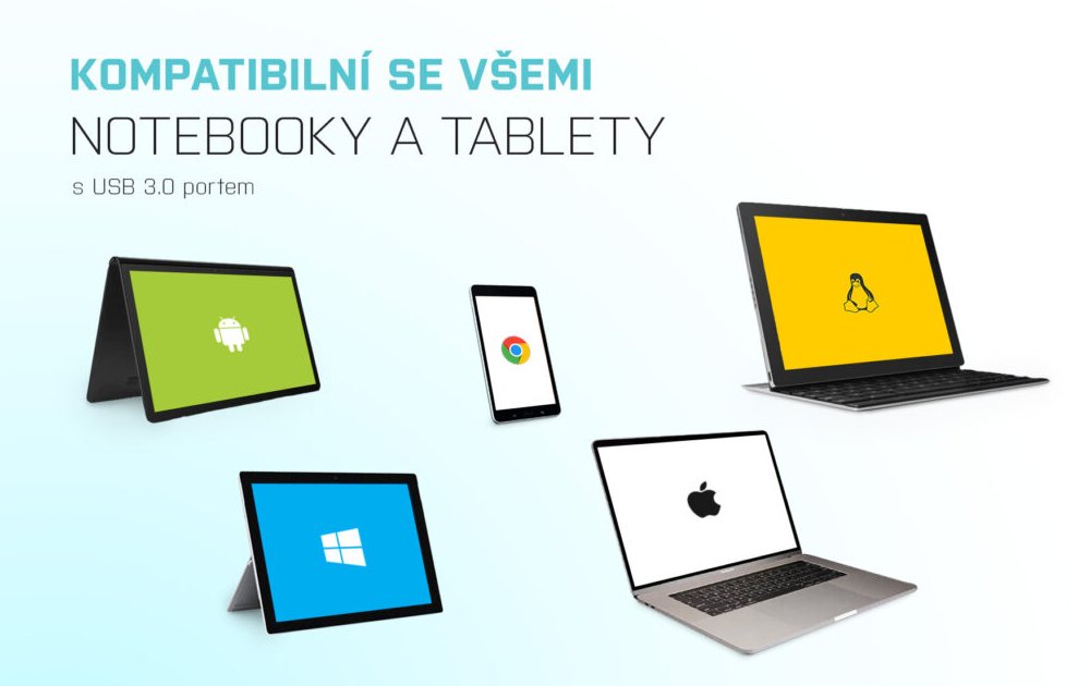 i-tec externí box pro HDD ADVANCE MySafe/ 3,5" SATA/ USB 3.0/ černý