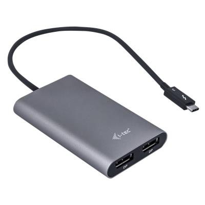 i-tec THUNDERBOLT 3 Dual Display Port adaptér 4K/ 2x Display Port 4K