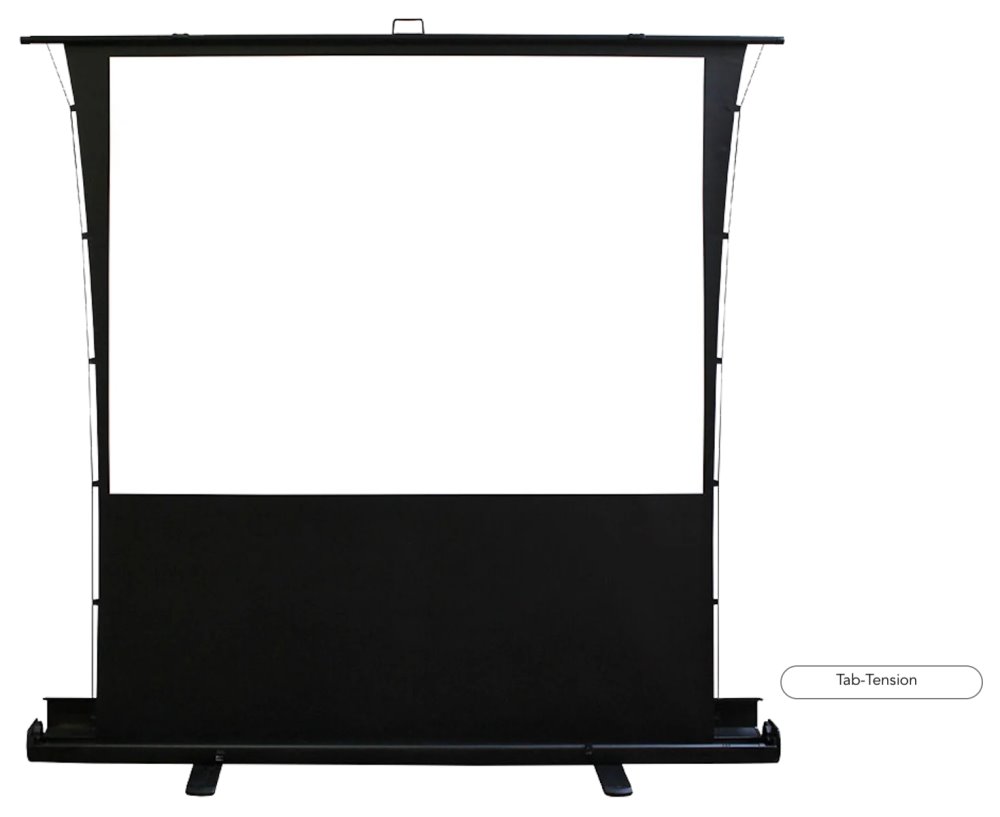 ELITE SCREENS plátno teleskopické od podlahy vzhůru 80" (203,2cm)/ 16:9/ 100,1×177,8cm/ gain 1.1/ case černý