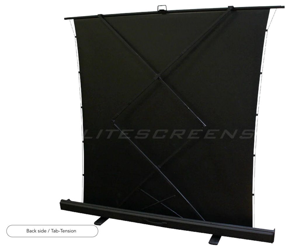 ELITE SCREENS plátno teleskopické od podlahy vzhůru 80" (203,2cm)/ 16:9/ 100,1×177,8cm/ gain 1.1/ case černý