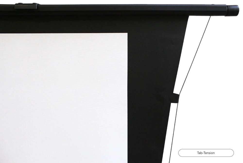 ELITE SCREENS plátno teleskopické od podlahy vzhůru 92" (233,7cm)/ 16:9/ 114,6×203,7cm/ gain 1.1/ case černý