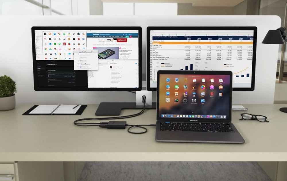 i-tec USB-C Dual 4K/60Hz (single 8K/30Hz) Display Port video adaptér