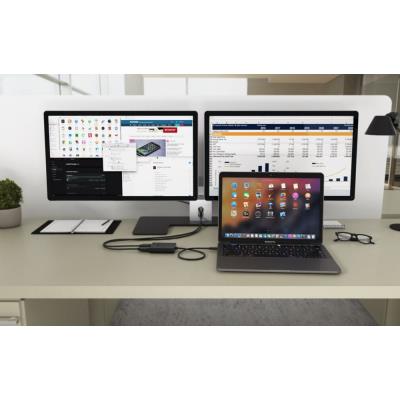 i-tec USB-C Dual 4K/60Hz (single 8K/30Hz) Display Port video adaptér