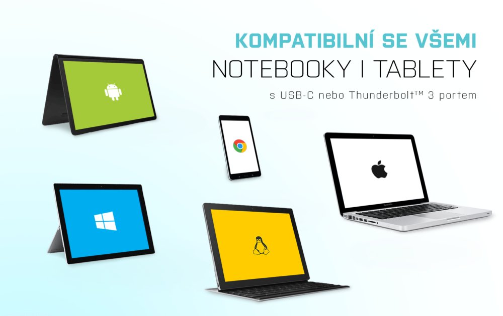 i-tec propojovací kabel USB-C na DisplayPort 4K / 60 Hz 2m