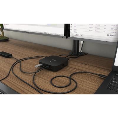 i-tec dokovací stanice/ 2x USB-C/ HDMI/ DP/ 3x USB 3.0/ 2x USB 2.0/ LAN/ PD 100W + univerzální nabíječka 112W
