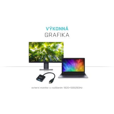 i-tec HDMI na D-SUB (VGA) kabelový adaptér/ 1920×1080/ černý
