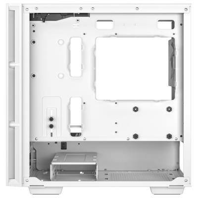 DEEPCOOL skříň CH360 Digital / mATX / 140mm +120 mm fan / USB 3.0 / USB-C /  mesh panel / prosklená bočnice / bílá