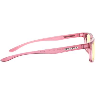 GUNNAR kancelářske/herní brýle  CRUZ KIDS LARGE (8-12) PINK jantarová skla BLF 65 NATURAL focus